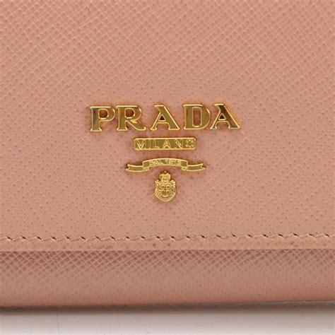 Prada Orchid Pink Saffiano Leather Wallet. (Sold As is) 